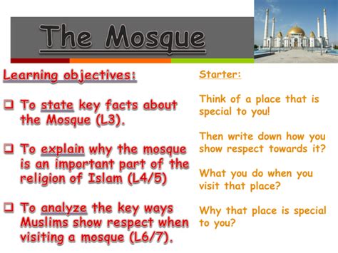 The Mosque Teaching Resources