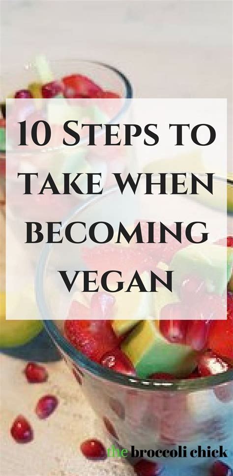 10 Steps To Take When You Are Becoming Vegan How To Become Vegan Vegetarian Lifestyle Going