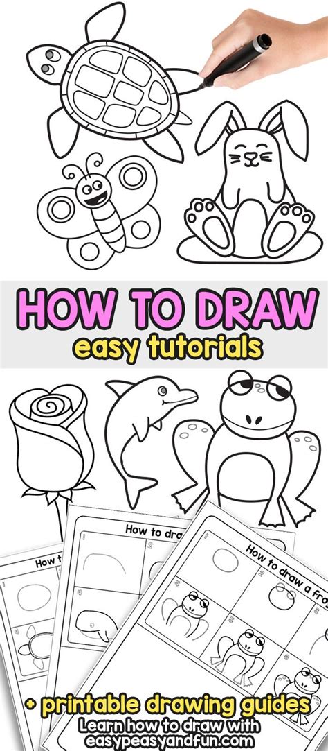 How To Draw Step By Step Drawing For Kids And Beginners Cartoon