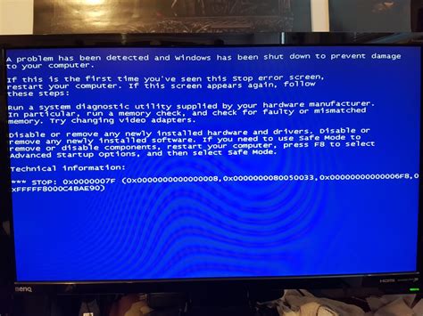 Multiple Blue Screen After One Week Of Use Windows Crashes And Blue