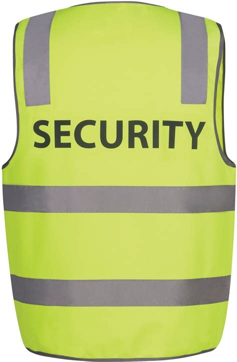 Jbs Wear Hi Vis Day And Night Safety Vest Security 6dns5 Scrubs