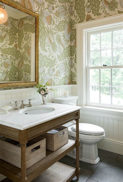 Connecticut Powder Room Bath Colonial Federal Neoclassical Transitional