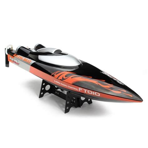 ft010 2 4g racing boat 35km h high speed auto flip over 65cm rc yacht