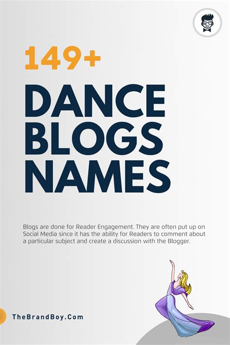 601 Best Dance Blogs And Pages Names Thebrandboy