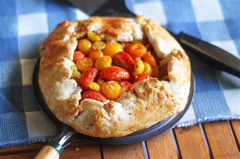 Forking Up Heirloom Tomato Galette With Ricotta
