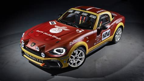 2017 Fiat 124 Spider Abarth Rally Edition Wallpaper Hd Car Wallpapers