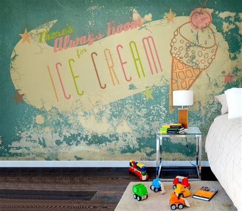 Theres Always Room For Icecream Wall Mural Muffinandmani Wallcoverings