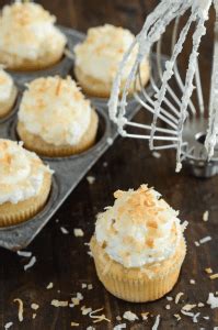 Place on a wire rack. Triple Coconut Poke Cupcakes | The Novice Chef