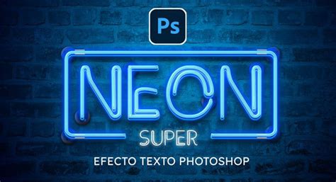 Efecto Texto Neon En Photoshop Aprende Facil