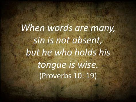 Grace Of Jesus Ministry But He Who Holds His Tongue Is Wise Proverbs