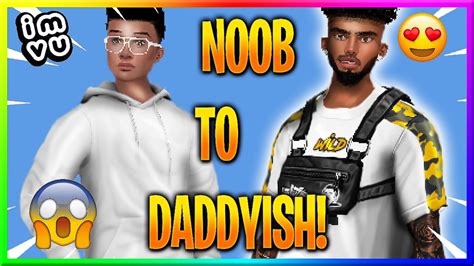 Imvu Noob To Daddyish Transformation Youtube