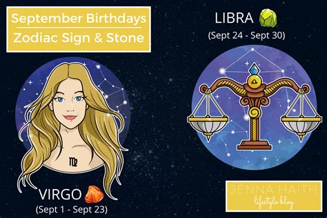 September Birthdays Zodiac Sign And Stone Jenna Haith Lifestyle