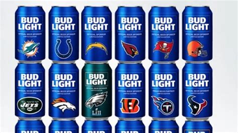 Bud Light Football Display