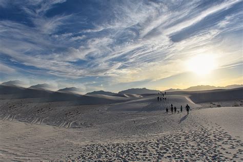 Sandshoeing New Mexicos White Sands National Park By The Strawberry Moon