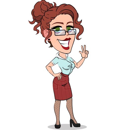 Business Woman Vector Png