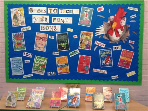Library Display Spring Term 2015 Comedy Display Books To Tickle Your