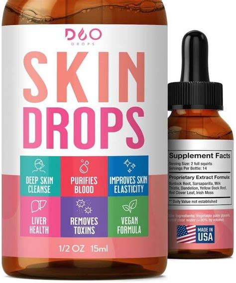 skin drops by dao drops skin cleanser products purify skin herbal blends