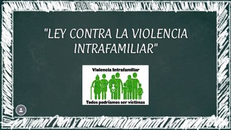 Ley Contra La Violencia Intrafamiliar Exposición