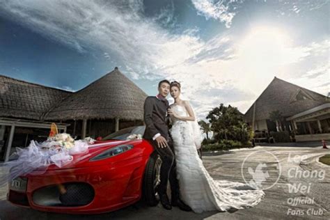 Official twitter of world no. Lee Chong Wei Wedding Photos Set Exposed