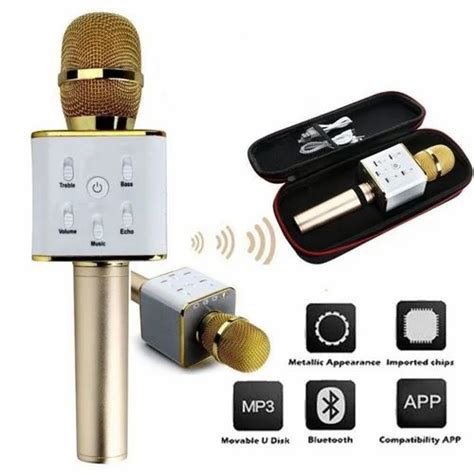 Q7 Wireless Bluetooth Microphone Recording With Bluetooth Speaker He652