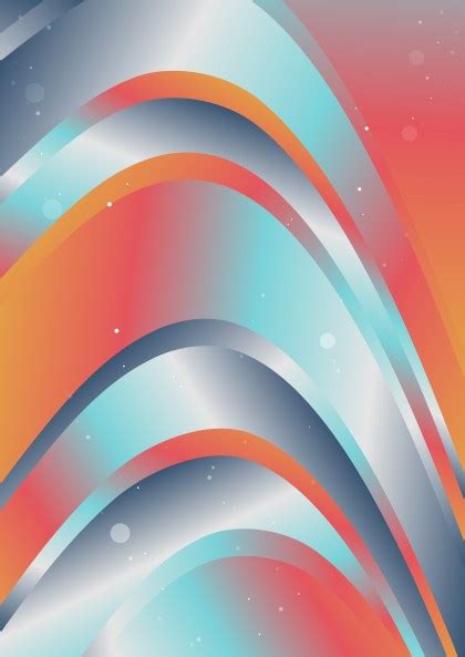 3 Orange Blue And Grey Curved Background Free Vectors Free Images