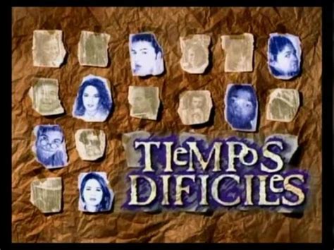 Tiempos Difíciles Tv Series 1995 Imdb