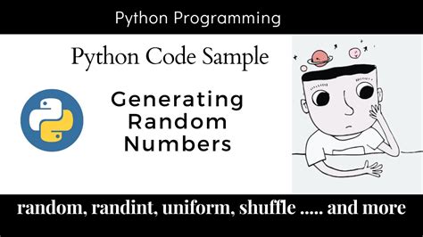 Random Number Generation In Python Examples