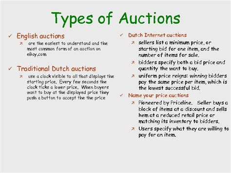 Auctions Portals And Communities Based On Laudon And