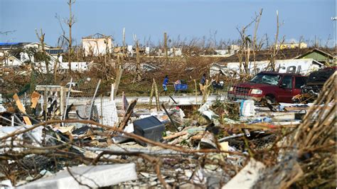 One Week After Hurricane Dorian Bahamas Residents Struggle Amid The Ruins