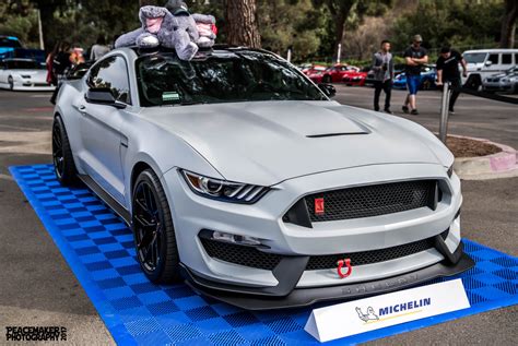 Joe Gatts Ford Mustang Gt350r On Forgeline One Piece Forged Monoblock