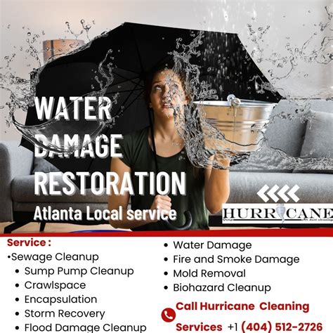 Water Damage Restoration Atlanta Georgia Hurricane Llc