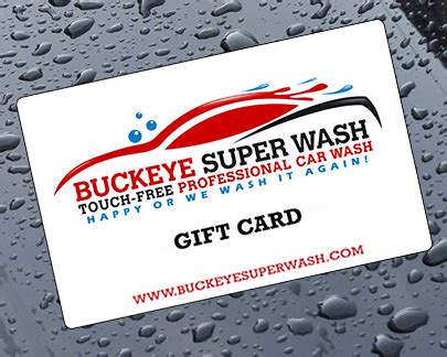 All gift cards are redeemable for car wash and express lube services. Car Wash Gift Cards Make Great Gifts