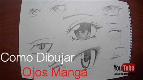 Como Dibujar Ojos Manga Para Principiantes Como Dibuj