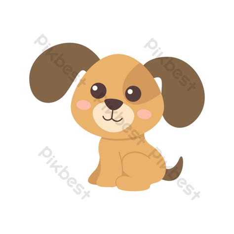bundle of isolated cute animal cartoon characters flat vector