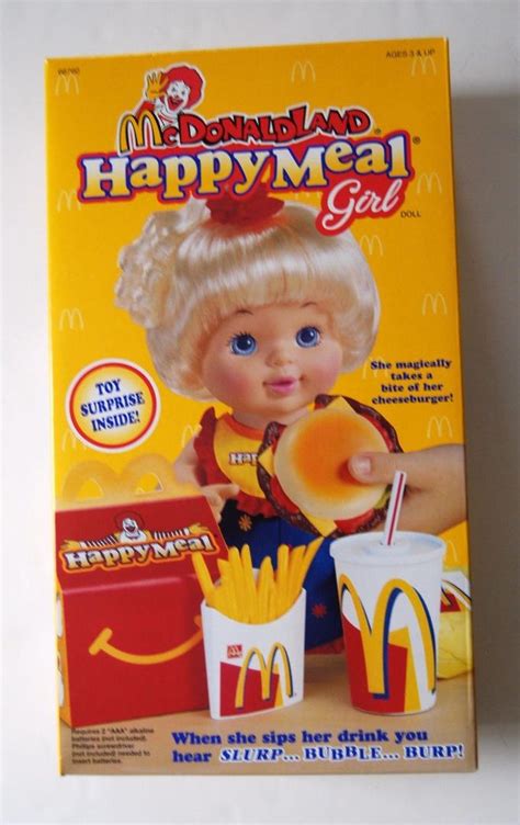mcdonald s mcdonaldland happy meal girl doll w magic food new nrfb 1997 hasbro 1910495001