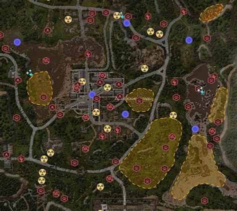 Интерактивная карта Stalcraft Exbo Forum