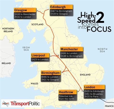 Uks Network Rail Moves Forward With Route Choice For High Speed 2