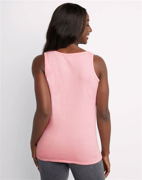 Hanes Livelovecolor Scoop Neck Tank Top Sleeveless Lightweight Essential Women Ebay