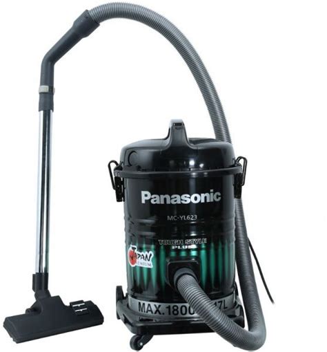 Panasonic Mcyl623 Canister Vacuum Cleaner Black And Green