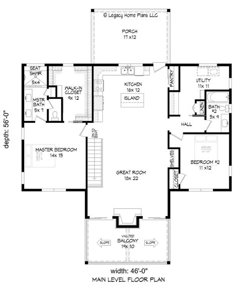 Country Style House Plan 3 Beds 3 Baths 1410 Sqft Plan 932 383