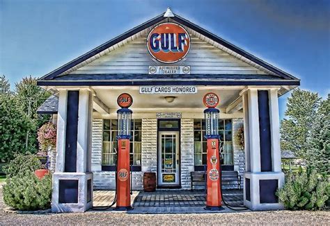 Vintage Gulf Station Stuff Gulf Gas Flickr Photo Sharing Old