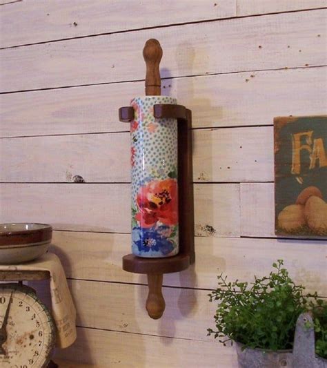 Pioneer Woman Vertical Rolling Pin Holder Rack For One Pin Space Saver