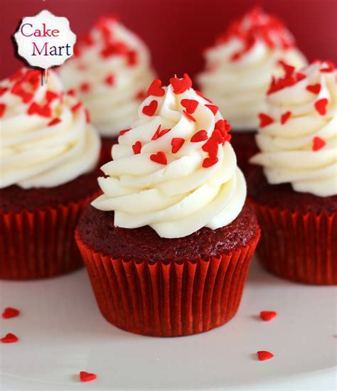 Air paip jernih tapi berkarat? 6 Red Velvet Valentine Cupcakes | mycakemart