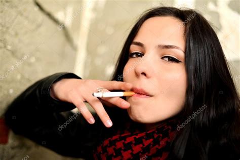 Woman Smoking E Cigarette ⬇ Stock Photo Image By © Muro