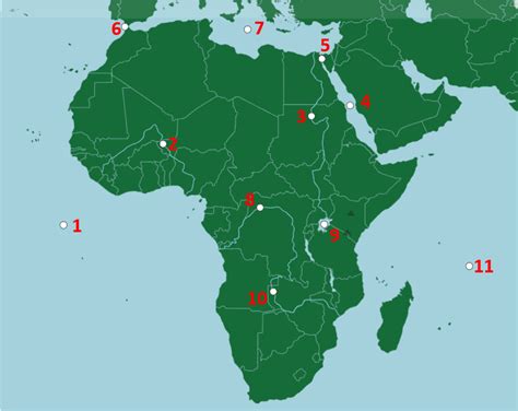 Bodies Of Water Of Africa Practice Diagram Quizlet