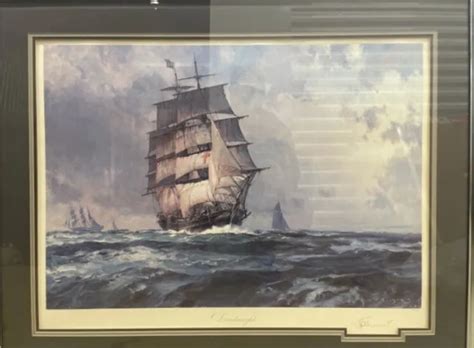 John Stobart Lithograph Signed And Numbered Dreadnought 100000
