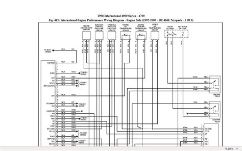 4700 International Truck Wiring Diagrams