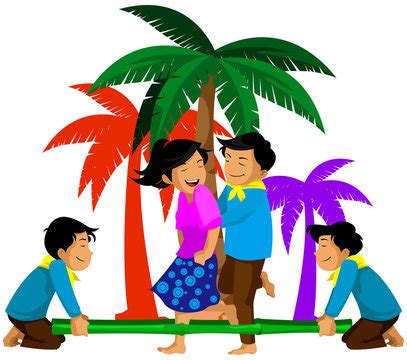 Filipino Culture And Tradition Clipart People