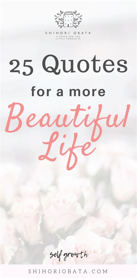 25 Short Inspirational Quotes For A Beautiful Life