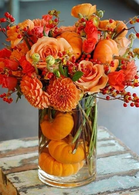 Diy Fall Bouquet Absolutely Gorgers Combination Of Roses